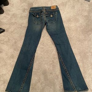 True Religion Low Rise Flare